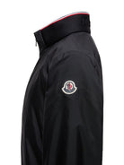 Giubbino per bambino Moncler Enfant nero con applicazione logo L19541A0003953A5E 999 MONCLER ENFANT 