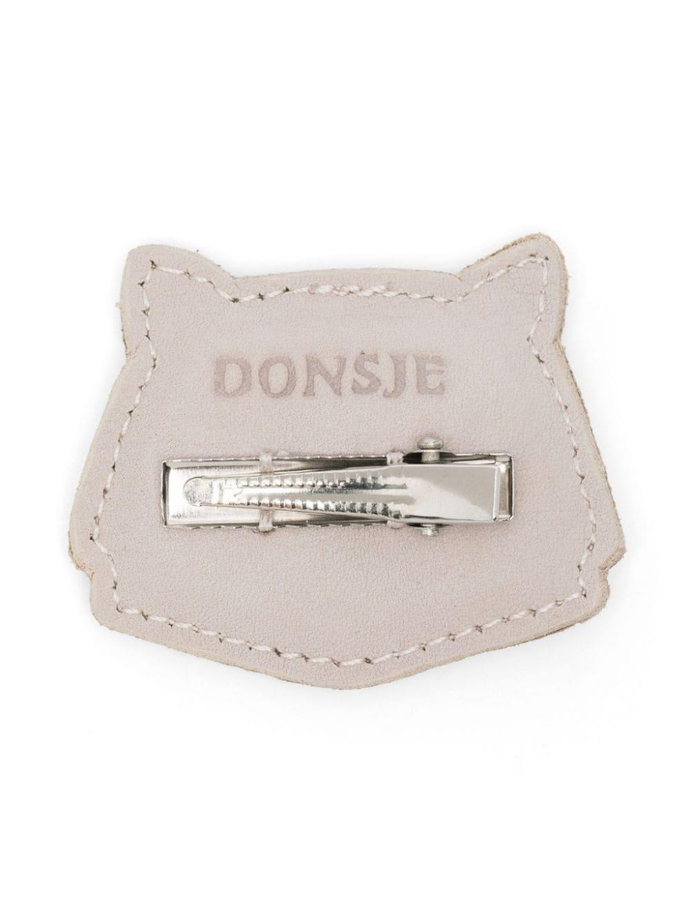 Fermaglio Josy Special per bambina Donsje grigio con stampa 6009003 NL128 DONSJE 