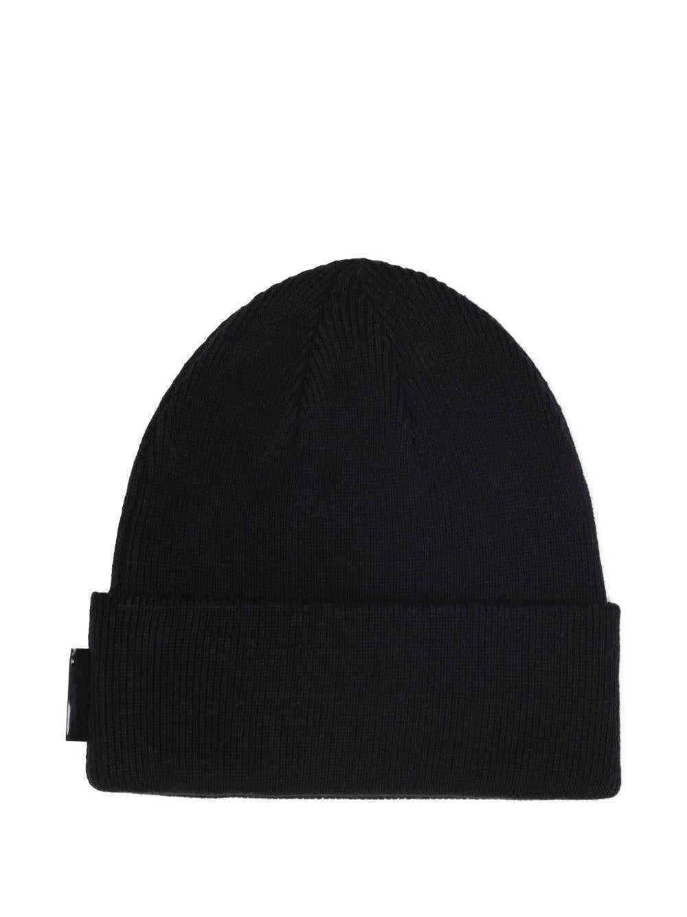 Cappello per bambini Karl Lagerfeld Kids nero con Ikon Karl e tesa con piega Z31028 09B KARL LAGERFELD KIDS 