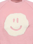 Felpa con stampa per neonata Molo rosa con girocollo 6S25J203 8283 MOLO 