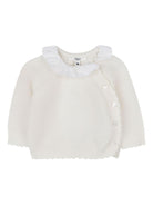 Set tuta e pantaloni sportivi per neonata Chloé Kids bianco con colletto con ruches C20778 117 CHLOE' KIDS 
