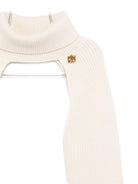 Coprispalle per bambina Pinko Kids bianco con dettaglio logo KFMA018CFL085 0063 PINKO KIDS 