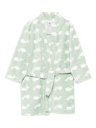 Accappatoio per bambina Petit Bateau verde con motivo a balene A0DS6 01 PETIT BATEAU 