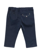 Pantaloni per neonato Tartine Et Chocolat blu in twill CA22041 04 TArtine & Chocolat 