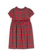Abito per neonata Mariella Ferrari rosso con motivo tartan ABK24BISMC 026 MARIELLA FERRARI 