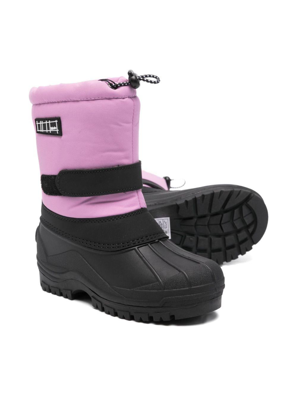 Stivali da neve per bambini Molo rosa con suola in gomma 7W25U601 8765 MOLO 