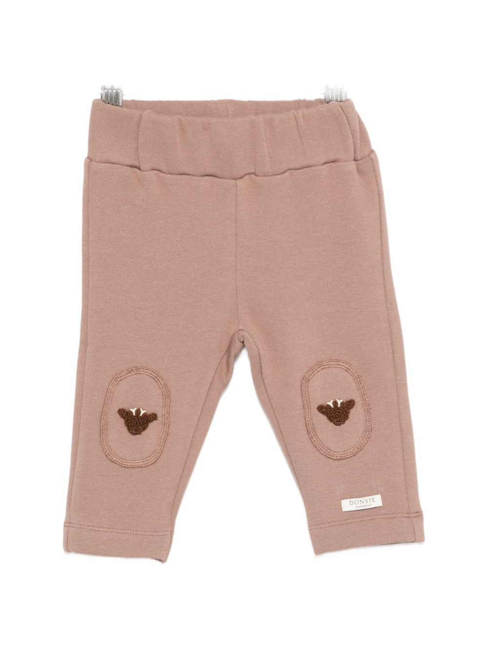 Pantaloni per neonati Donsje beige con toppe sulle ginocchia 3040707 00033 DONSJE 