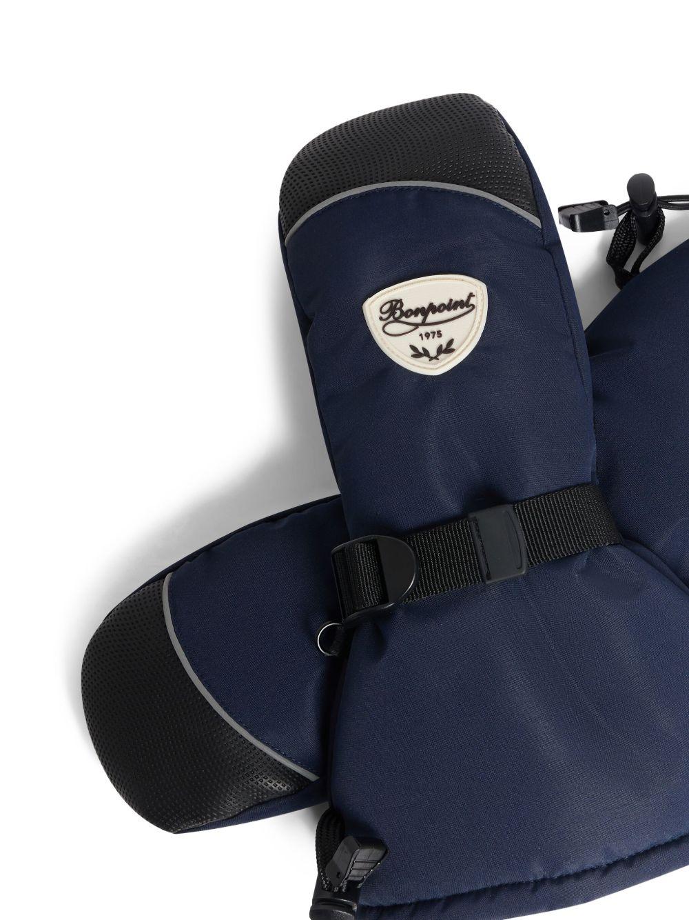 Muffole per neonato Bonpoint blu a strappo W05KACW00001 177 BONPOINT 