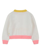 Maglione per bambina Billieblush bianco con grafica "Serial Lover Wanted" U21386 121 BILLIEBLUSH 
