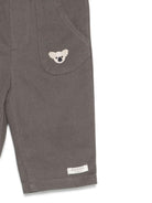 Pantaloni per neonato Donsje Kassim grigio con motivo con ricamo 4096302NB 00025 DONSJE 