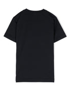 T-shirt per bambino Stone Island Junior blu con caratteristico motivo Compass K2S162100002S0047 V0020 STONE ISLAND JUNIOR 