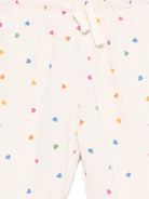 Pantaloni Selena per neonata Molo rosa con stampa a cuori 6S26I205 9537 MOLO 