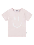 Pigiama per bambina Molo Luvis rosa con stampa smiley 6S25R401 5463 MOLO 