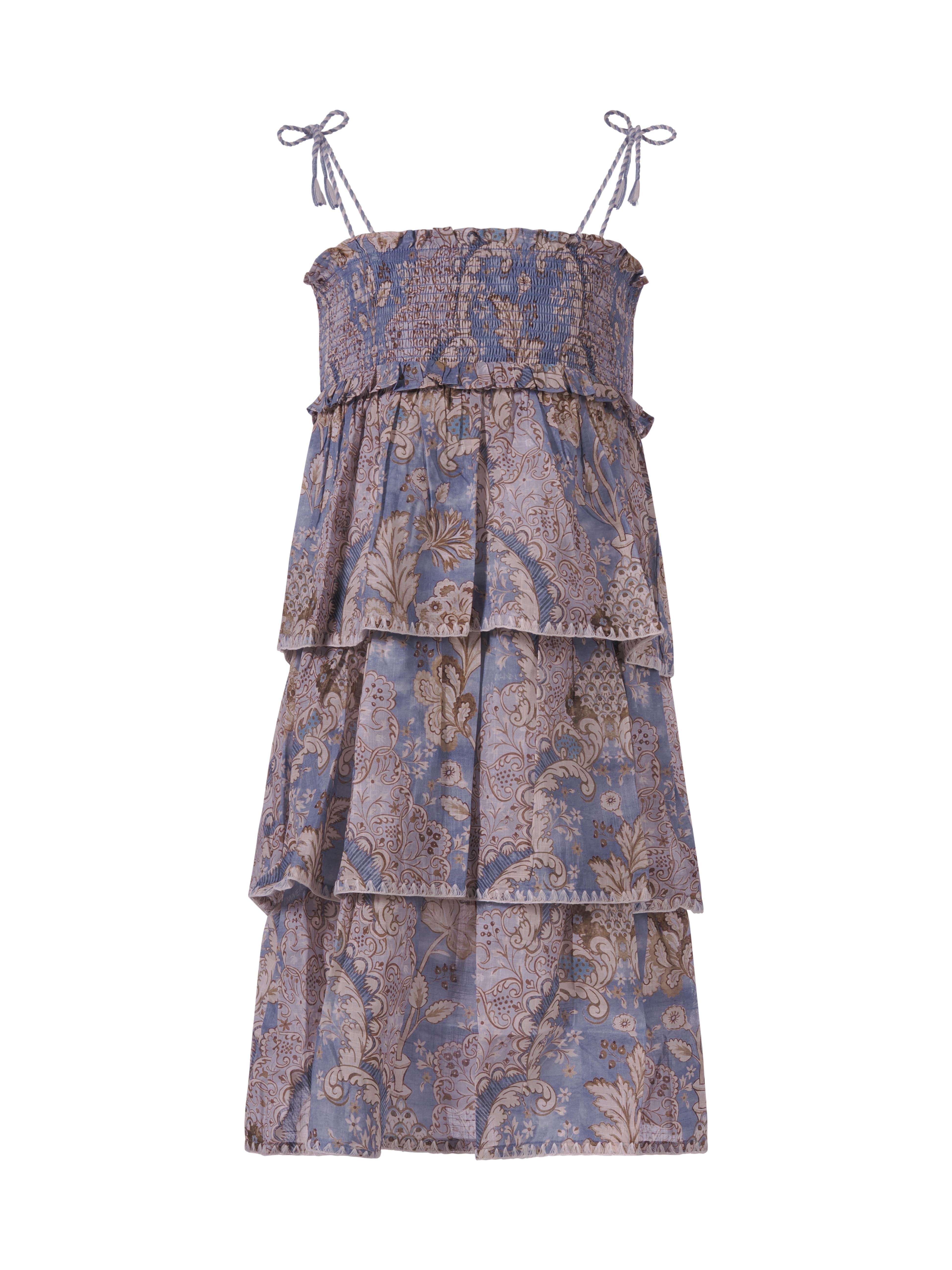 Abito Daylight per bambina Zimmermann Kids multicolore con fiocchi decorativi 1231DR S263 ZIMMERMANN KIDS 