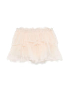 Gonna tutù bassa per neonata Donsje beige con elastico in vita 4084500 00074 DONSJE 