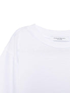 T-shirt per bambino Paolo Pecora Kids bianco con design a strati PP3912 B-GE PAOLO PECORA KIDS 