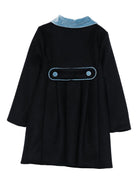 Cappotto per neonata Jesurum Baby blu con colletto alla Peter Pan CANNAREGGIO 71 JESURUM 