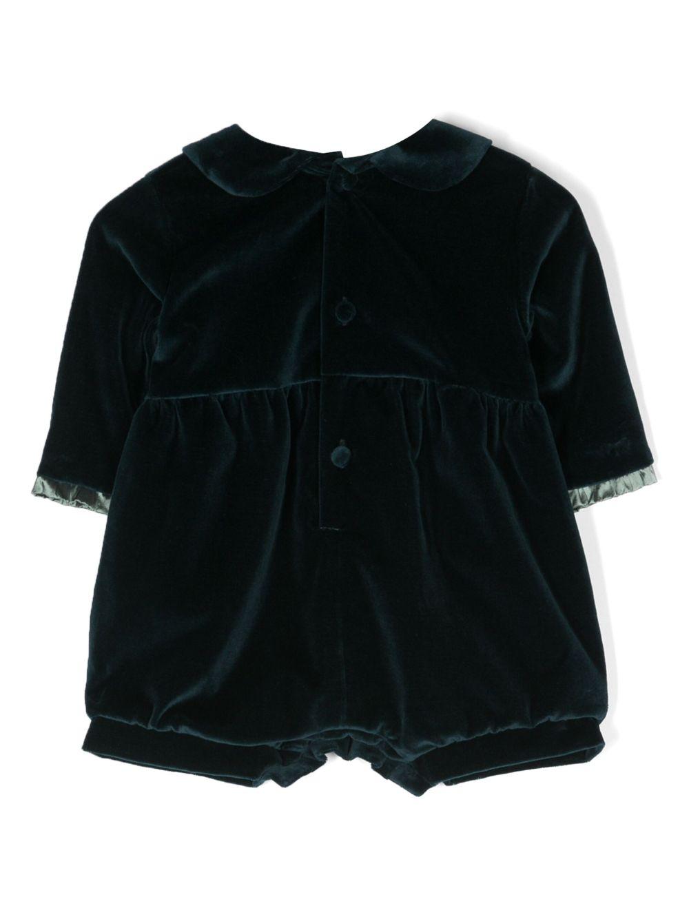 Tutina per neonata JESURUM BABY verde con ruches PICCOLO CA DANDOLO 83 JESURUM 