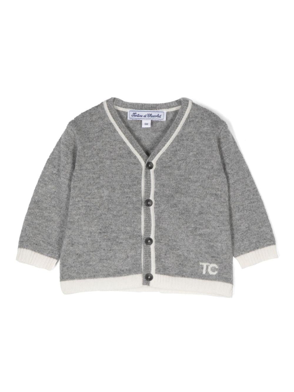 Cardigan in cashmere TZ18091 22 TArtine & Chocolat 