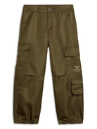 Cargo per bambino Golden Goose Kids verde impermeabili P02049P001731 35548 GOLDEN GOOSE KIDS 