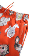 Chino per bambina Molo rosso in cotone biologico 2W25I202 8201 MOLO 