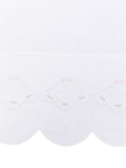Coperta per neonati Mariella Ferrari bianca con bordo smerlato LZ927 ROSA MARIELLA FERRARI 