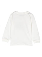 T-shirt per neonati Moschino Kids bianco con stampa Teddy Bear MUO00VLAA10 10063 MOSCHINO KIDS 