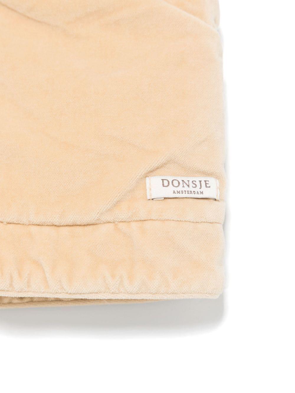 Gilet Olaev per neonato Donsje beige con scollo a V 4085501 00066 DONSJE 