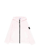 Giacca per bambina Stone Island Junior rosa con cappuccio L1S164100003S0A23 V0080 STONE ISLAND JUNIOR 