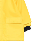 Impermeabile per neonati Petit Bateau giallo con colletto - Rubino Kids