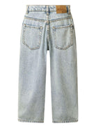 Jeans Aiden per bambina Molo denim con design a cinque tasche - Rubino Kids