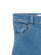 Jeans con frange per bambina Elisabetta Franchi La Mia Bambina blu con passanti - Rubino Kids