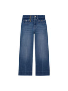 Jeans per bambina Chloé Kids denim con tasche applicate - Rubino Kids