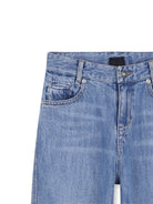 Jeans per bambino Givenchy Kids in denim con ricamo con logo - Rubino Kids