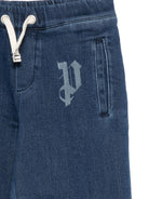 Jeans per bambino Palm Angels Kids in denim con coulisse - Rubino Kids