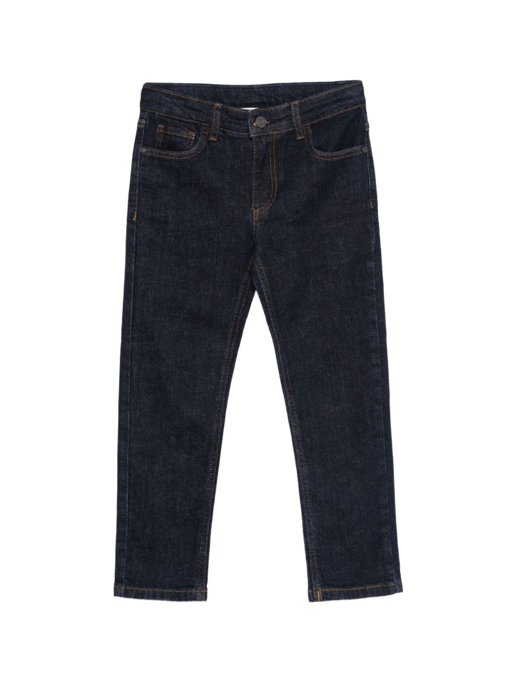 Jeans per bambino TRUSSARDI JUNIOR in denim con design a cinque tasche - Rubino Kids