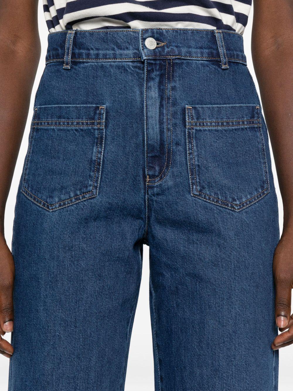 Jeans per donna The New Society denim a vita alta - Rubino Kids