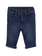 Jeans per neonato Boss Kidswear denim con design a cinque tasche - Rubino Kids