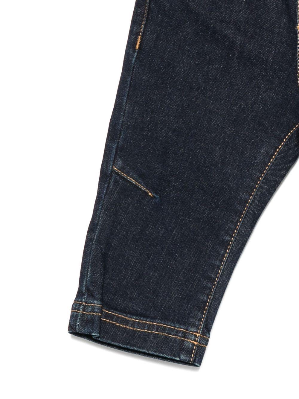 Jeans per neonato ETRO KIDS blu con elastico in vita - Rubino Kids