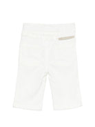 Jeans per neonato Stella McCartney Kids bianchi elasticizzati - Rubino Kids