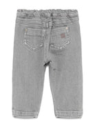 Jeans per neonato Tartine Et Chocolat grigio modello dritto - Rubino Kids