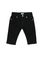 Jeans per neonato Trussardi Junior nero con cintura elasticizzata - Rubino Kids
