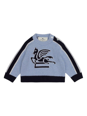 Maglione blu per neonato Pegaso ETRO KIDS