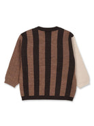 Maglione di lana a girocollo per neonato Fendi Kids multicolor con lavorazione in maglia - Rubino Kids