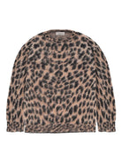 Maglione per bambina Laneus Kids animalier a maniche lunghe - Rubino Kids