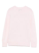 Maglione per bambina MC2 Saint Barth Kids rosa con stampa cane - Rubino Kids