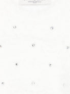 Maglione per bambina Philosophy Di Lorenzo Serafini Kids bianco con decorazione con strass - Rubino Kids