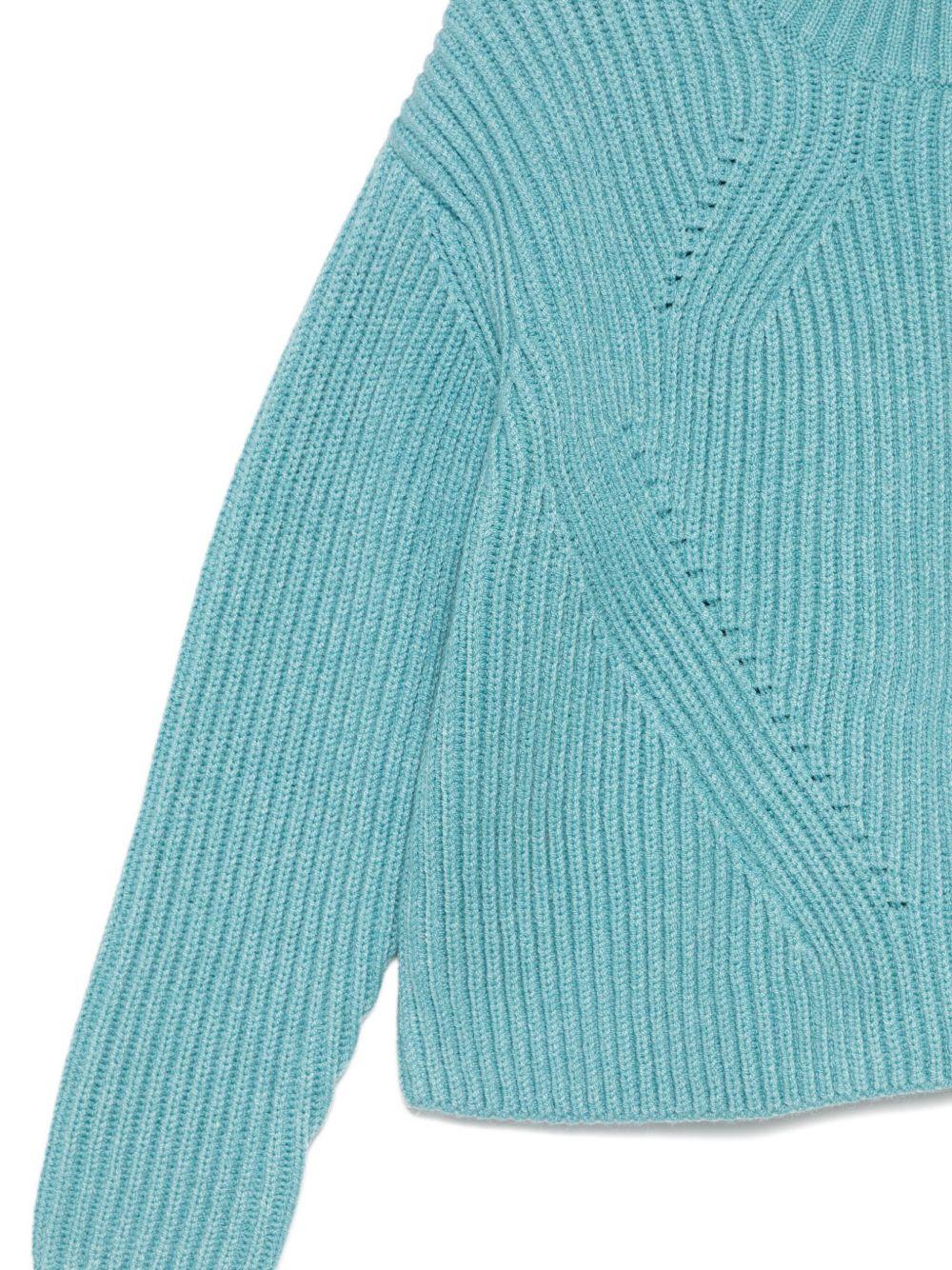 Maglione per bambino Il Gufo azzurro con maniche lunghe - Rubino Kids