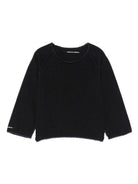 Maglione per neonata Album Di Famiglia Kids blu con scollo a barca - Rubino Kids
