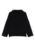 Maglione per neonata Album Di Famiglia Kids nero con maniche a 3/4 - Rubino Kids